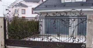 Купить откатные ворота кованые Нижнекамск, цена от 2828 руб.