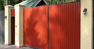 Купить ворота из профнастила Нижнекамск, цена от 4137 руб.